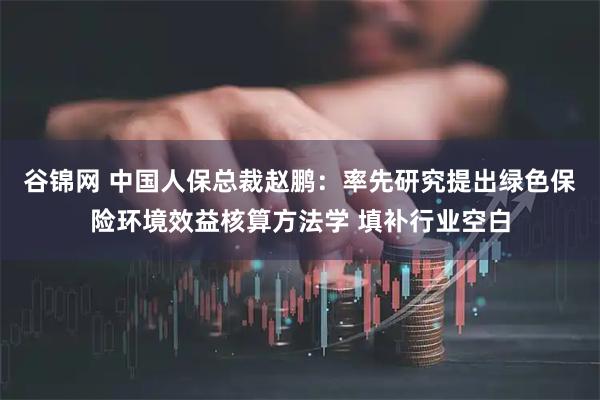 谷锦网 中国人保总裁赵鹏：率先研究提出绿色保险环境效益核算方法学 填补行业空白