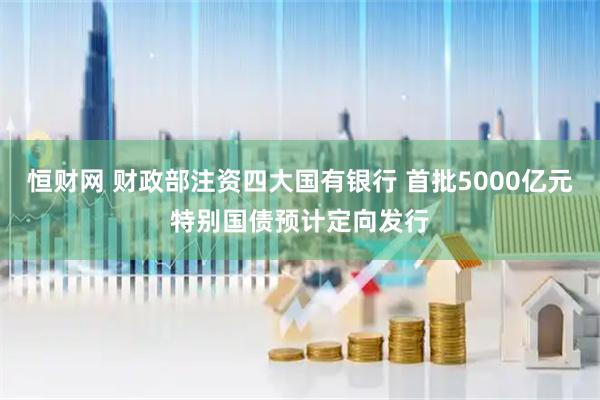 恒财网 财政部注资四大国有银行 首批5000亿元特别国债预计定向发行