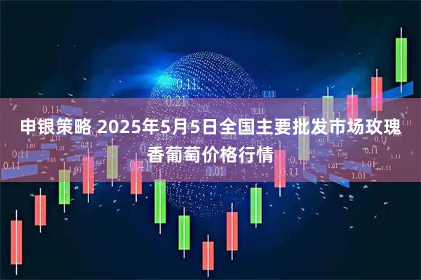 申银策略 2025年5月5日全国主要批发市场玫瑰香葡萄价格行情