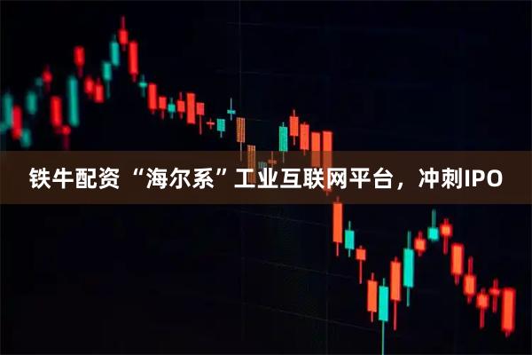 铁牛配资 “海尔系”工业互联网平台，冲刺IPO