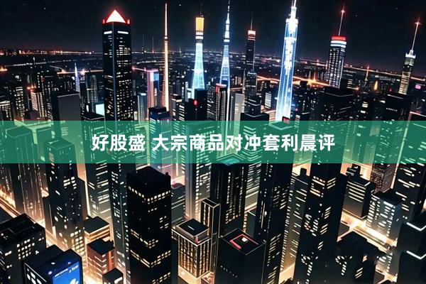 好股盛 大宗商品对冲套利晨评